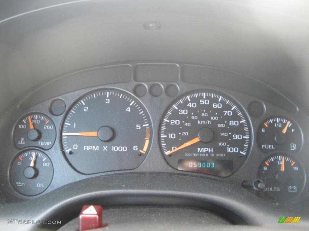 2004 Chevrolet Blazer LS 4x4 Gauges Photo #40995862