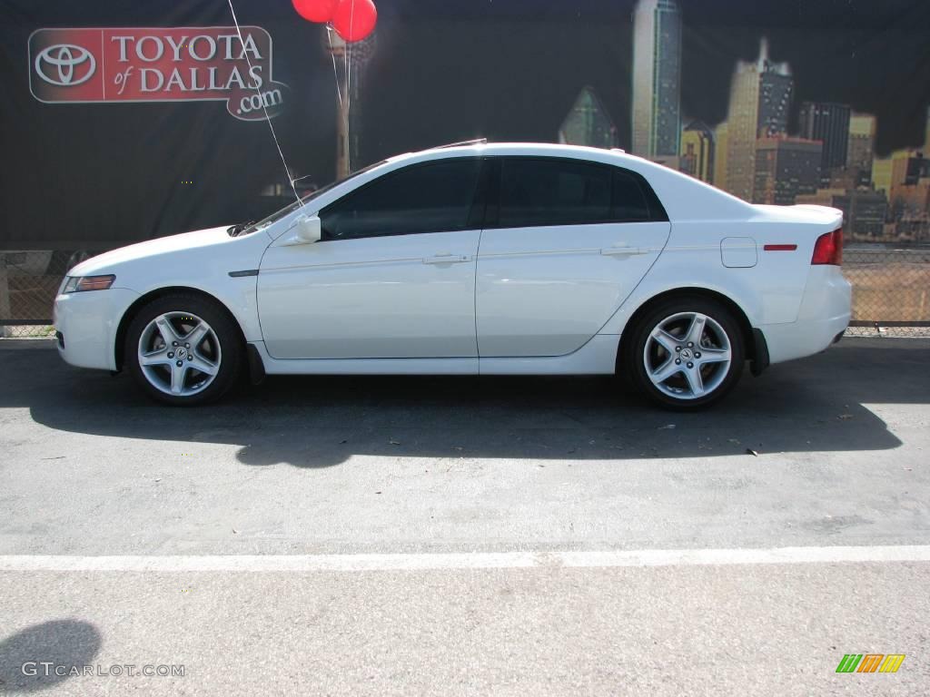 White Diamond Pearl Acura TL