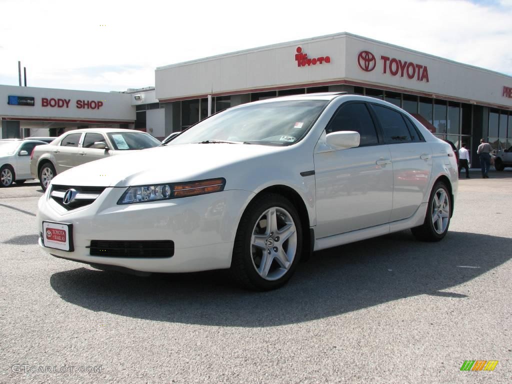 2006 TL 3.2 - White Diamond Pearl / Ebony photo #2