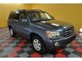 2003 Bluestone Metallic Toyota Highlander Limited 4WD  photo #1