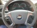 Light Titanium/Dark Titanium 2011 Chevrolet Suburban 2500 LT 4x4 Steering Wheel