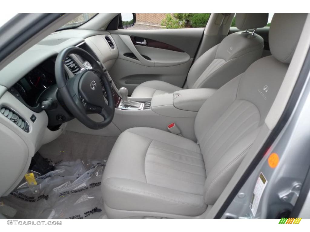 Stone Interior 2009 Infiniti EX 35 Journey AWD Photo #40998029