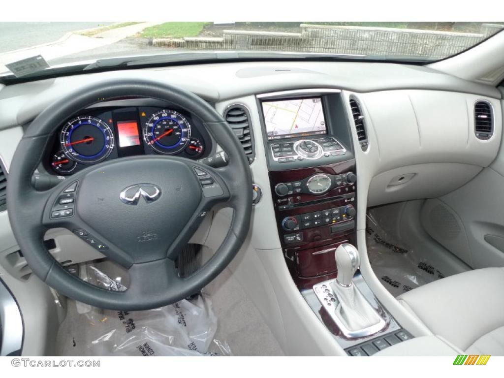 2009 Infiniti EX 35 Journey AWD Stone Dashboard Photo #40998066