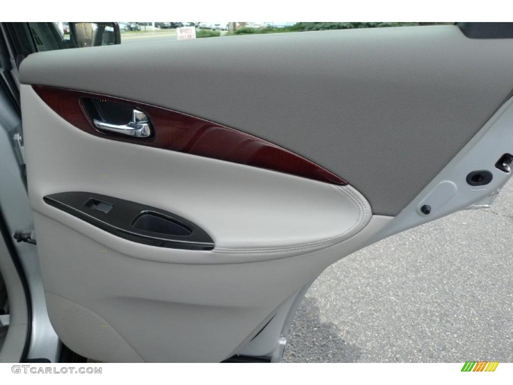 2009 Infiniti EX 35 Journey AWD Stone Door Panel Photo #40998430