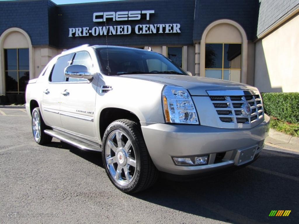 2008 Escalade EXT AWD - Quicksilver / Ebony photo #1