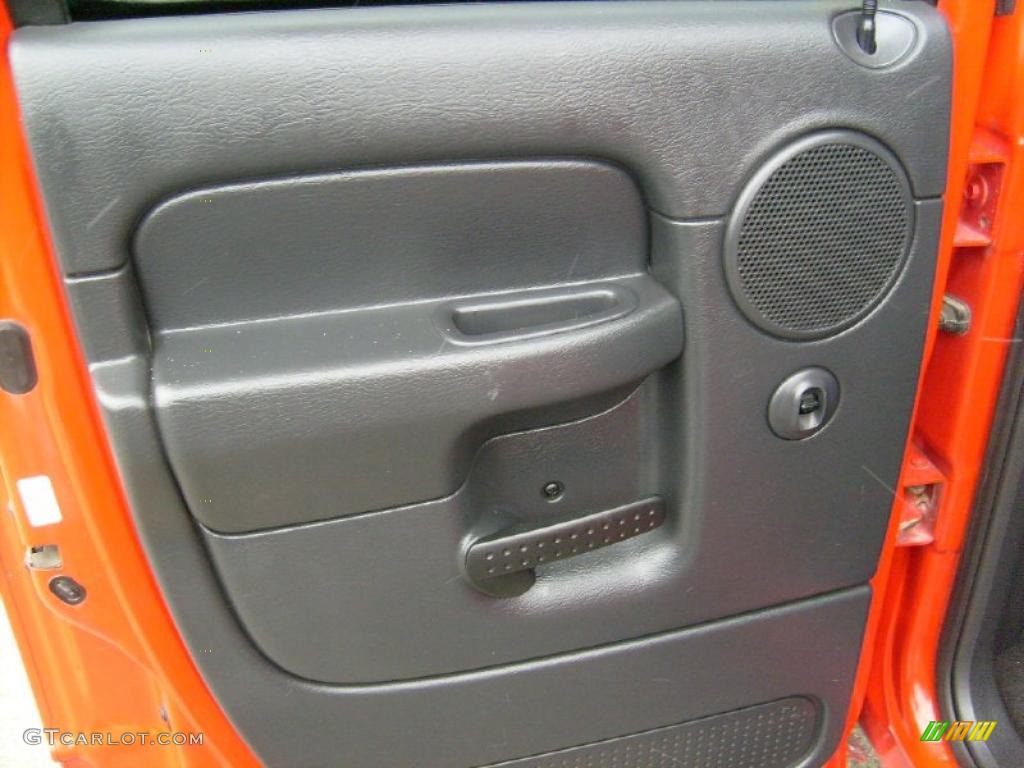 2003 Ram 1500 SLT Quad Cab 4x4 - Flame Red / Dark Slate Gray photo #16