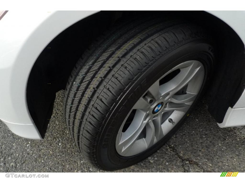 2008 3 Series 328xi Sedan - Alpine White / Beige photo #18