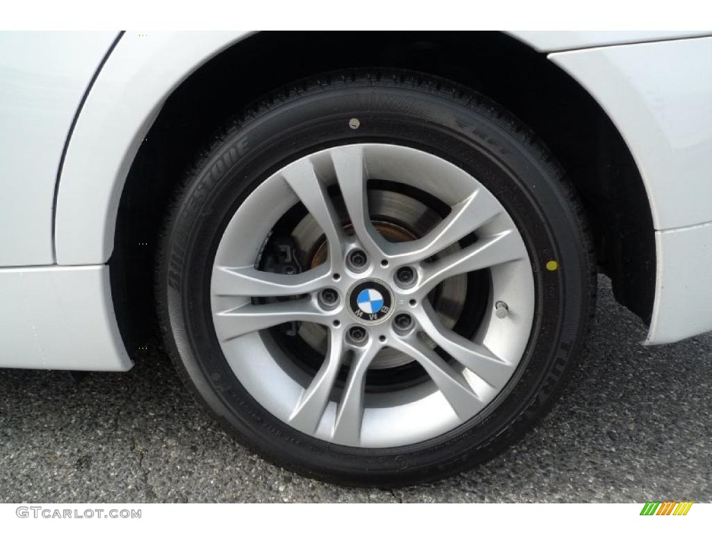 2008 3 Series 328xi Sedan - Alpine White / Beige photo #20
