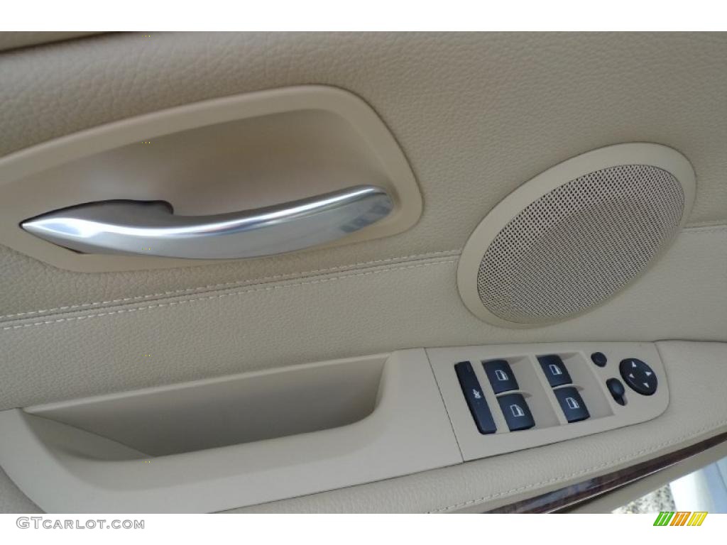 2008 3 Series 328xi Sedan - Alpine White / Beige photo #26