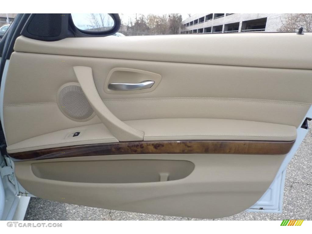 2008 3 Series 328xi Sedan - Alpine White / Beige photo #37