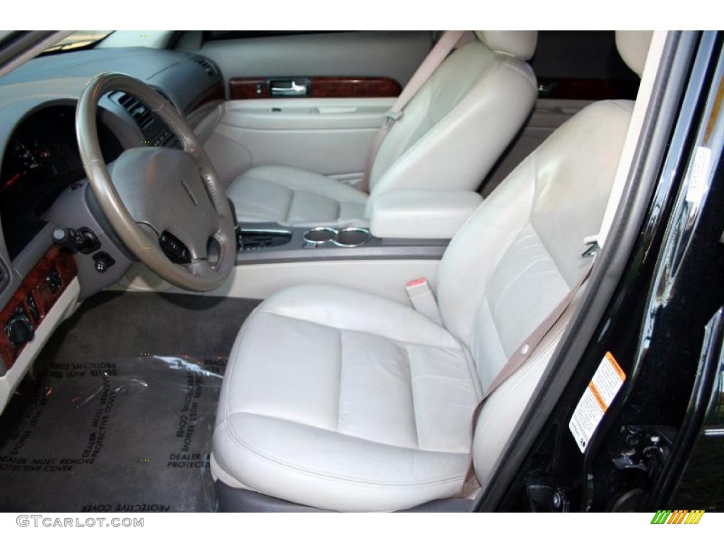 Light Graphite Interior 2002 Lincoln LS V6 Photo #41001162