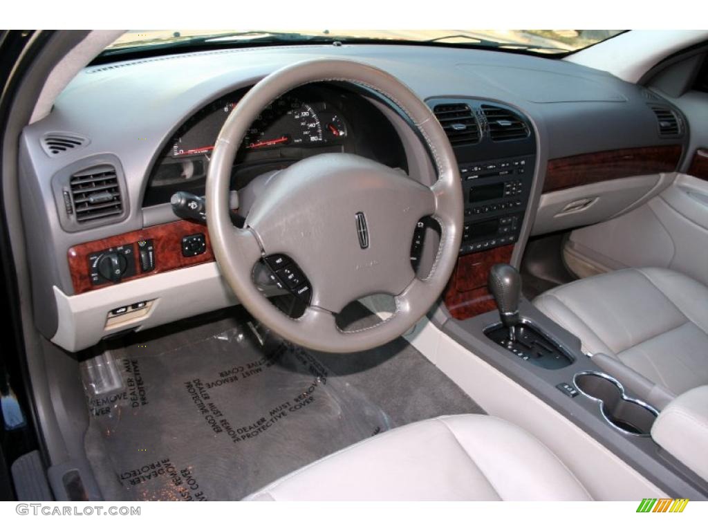 Light Graphite Interior 2002 Lincoln Ls V6 Photo 41001434