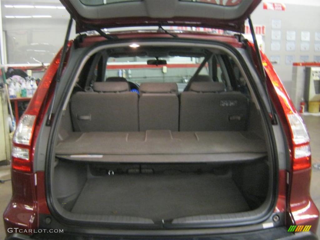 2009 CR-V EX 4WD - Tango Red Pearl / Gray photo #6