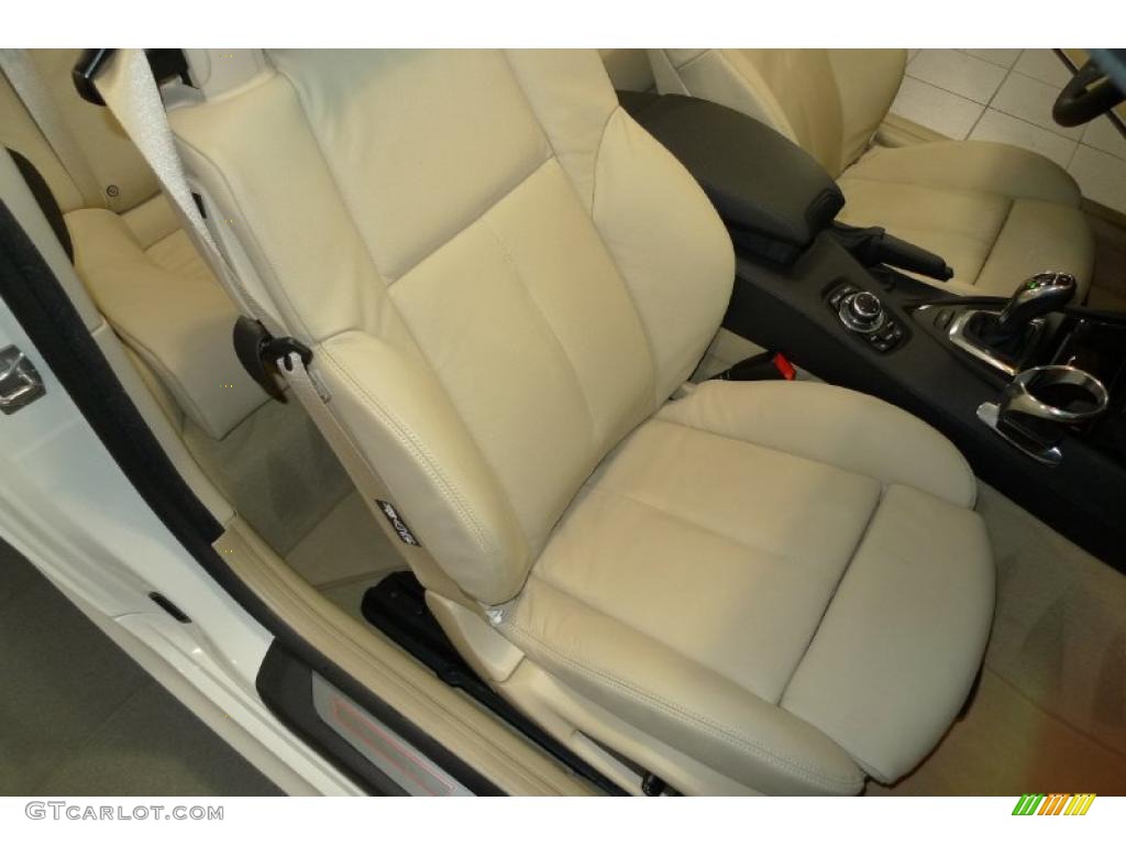 Cream Beige Interior 2010 BMW 6 Series 650i Convertible Photo #41005326