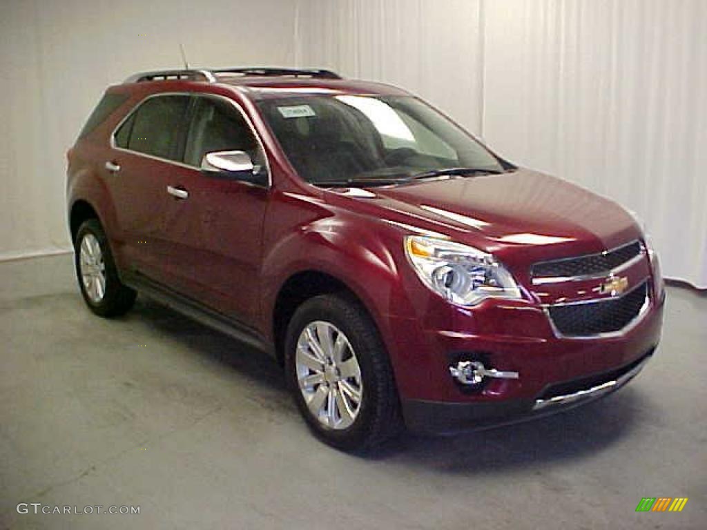 2011 Equinox LTZ - Cardinal Red Metallic / Jet Black photo #1