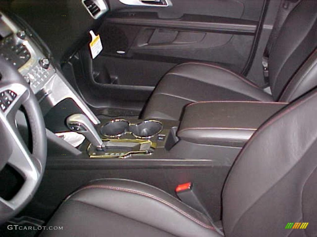 Jet Black Interior 2011 Chevrolet Equinox LTZ Photo #41006614