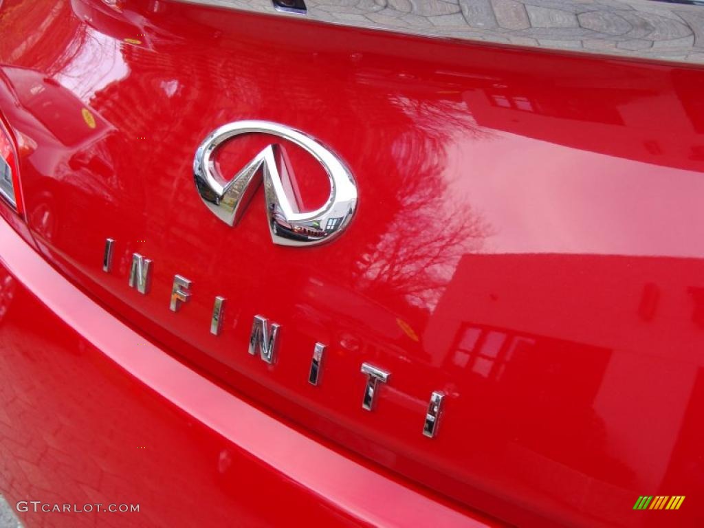 2008 Infiniti G 37 Coupe Marks and Logos Photos