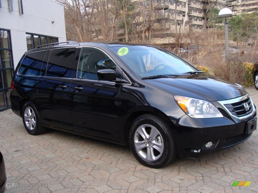 Nighthawk Black Pearl 2008 Honda Odyssey Touring Exterior Photo #41008294