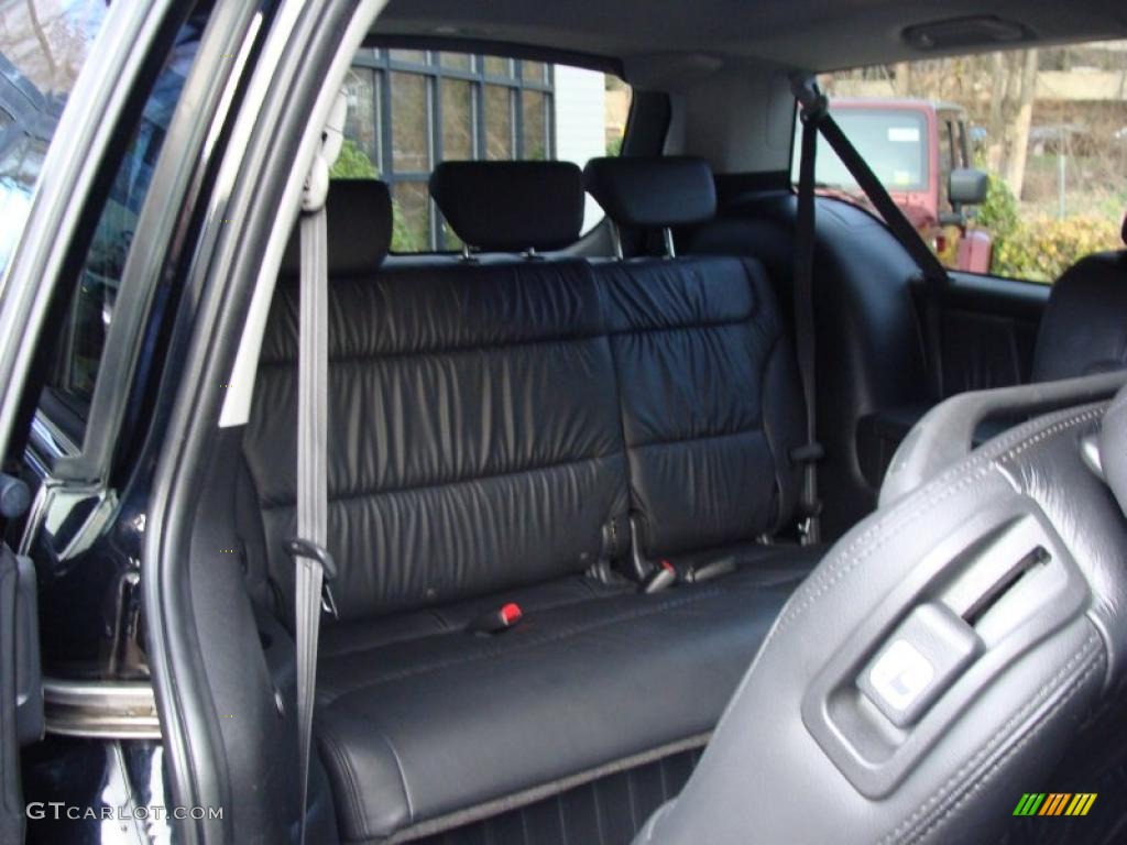 Black Interior 2008 Honda Odyssey Touring Photo #41008674