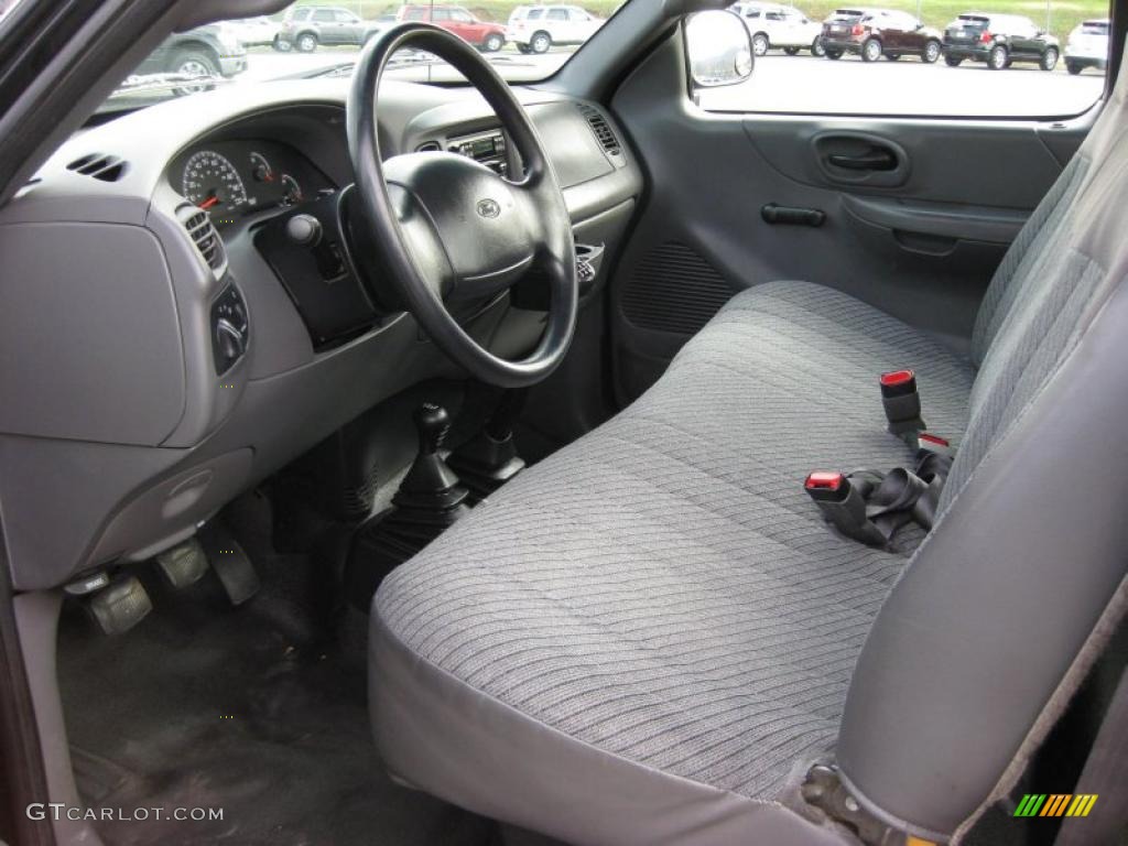 2000 Ford F150 XL Regular Cab 4x4 Interior Color Photos