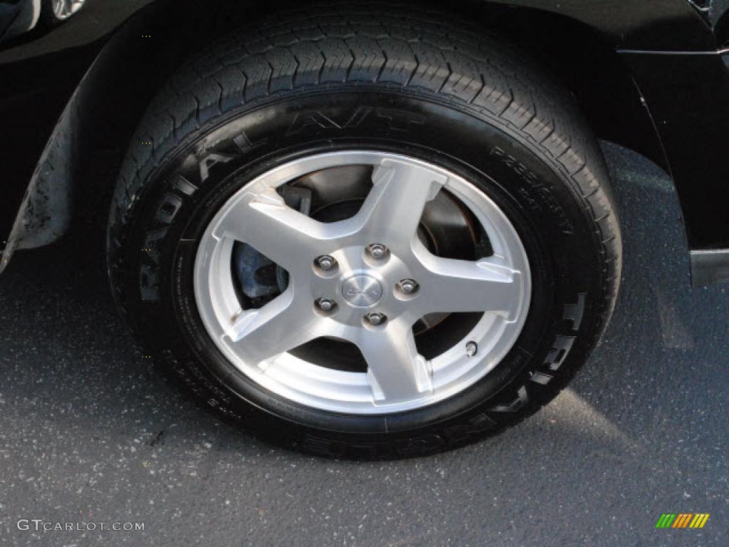 2005 Grand Cherokee Limited - Black / Medium Slate Gray photo #2