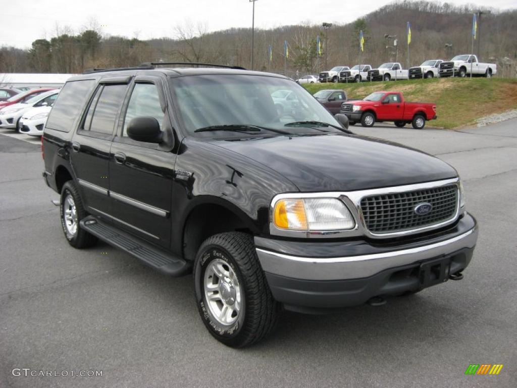 Black 2002 Ford Expedition XLT 4x4 Exterior Photo #41010186