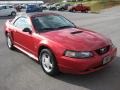 2000 Laser Red Metallic Ford Mustang GT Convertible  photo #4