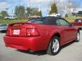2000 Laser Red Metallic Ford Mustang GT Convertible  photo #6