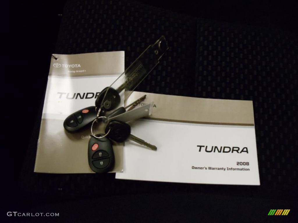 2008 Tundra SR5 CrewMax - Silver Sky Metallic / Black photo #26
