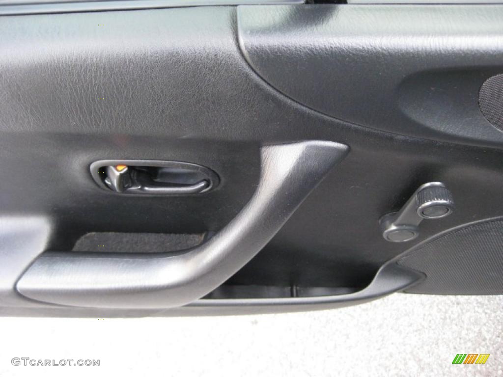 1999 Mazda MX-5 Miata LP Roadster Black Door Panel Photo #41012006