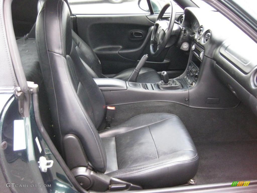 Black Interior 1999 Mazda MX-5 Miata LP Roadster Photo #41012022