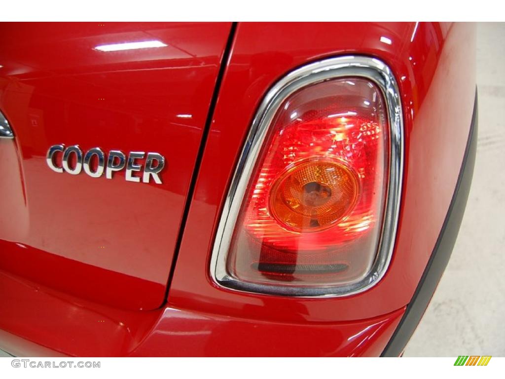 2007 Cooper Hardtop - Chili Red / Grey/Carbon Black photo #8