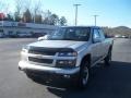 2010 Sheer Silver Metallic Chevrolet Colorado Extended Cab 4x4  photo #2