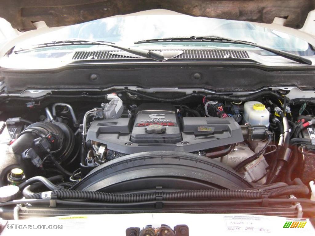 2007 Dodge Ram 3500 ST Quad Cab 4x4 Dually Engine Photos