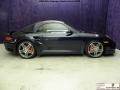 2009 Midnight Blue Metallic Porsche 911 Turbo Cabriolet  photo #4