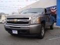 2009 Graystone Metallic Chevrolet Silverado 1500 LT Crew Cab 4x4  photo #1