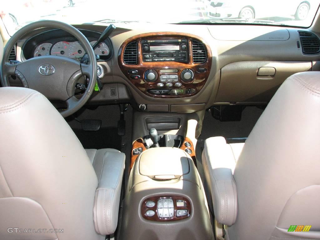 2004 Sequoia Limited 4x4 - Natural White / Oak photo #12