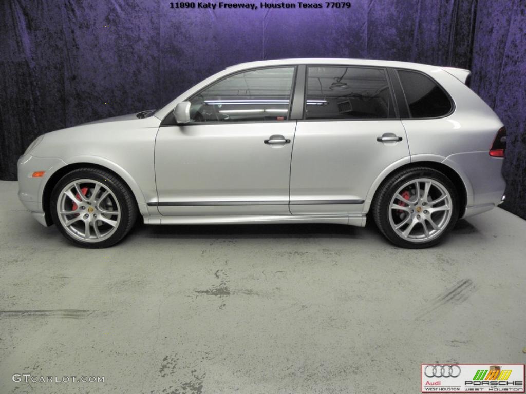 Crystal Silver Metallic 2009 Porsche Cayenne GTS Exterior Photo #41014006