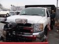 Summit White - Silverado 3500HD Regular Cab 4x4 Chassis Dump Truck Photo No. 3