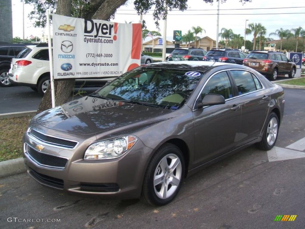 2011 Malibu LS - Mocha Steel Metallic / Cocoa/Cashmere photo #1