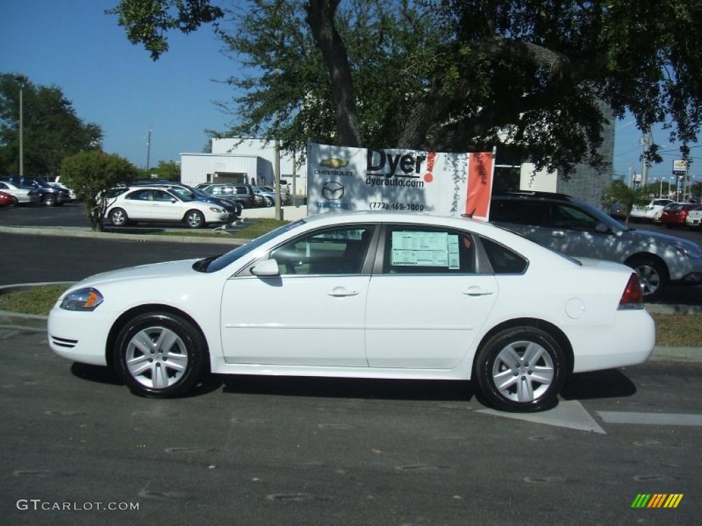 2011 Impala LS - Summit White / Neutral photo #2