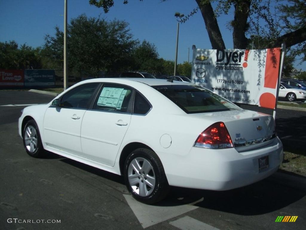 2011 Impala LS - Summit White / Neutral photo #5