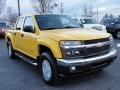 2005 Yellow Chevrolet Colorado Z71 Crew Cab 4x4  photo #1