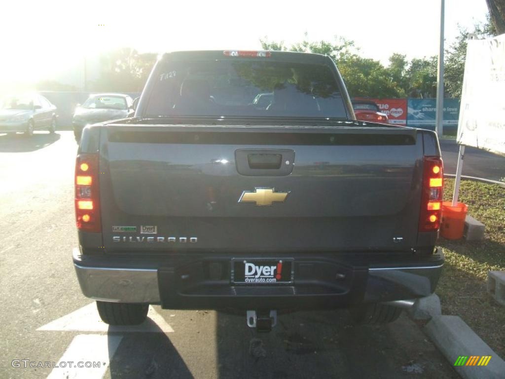 2011 Silverado 1500 LT Crew Cab - Taupe Gray Metallic / Light Titanium/Ebony photo #5