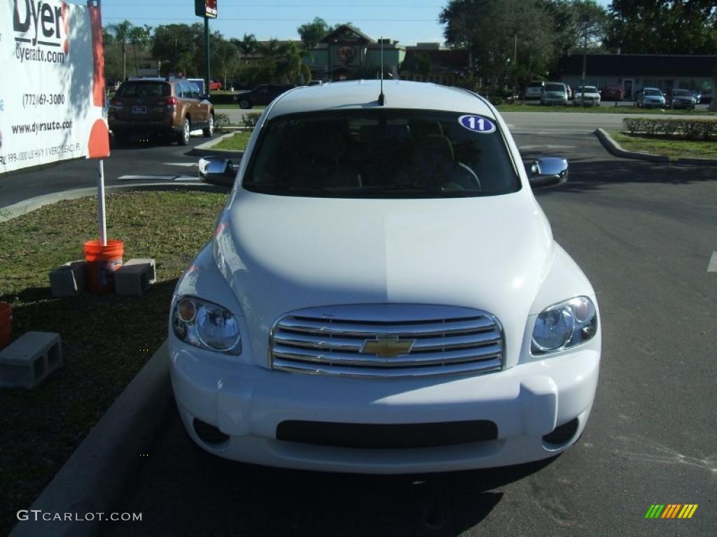 2011 HHR LT - Arctic Ice White / Gray photo #2