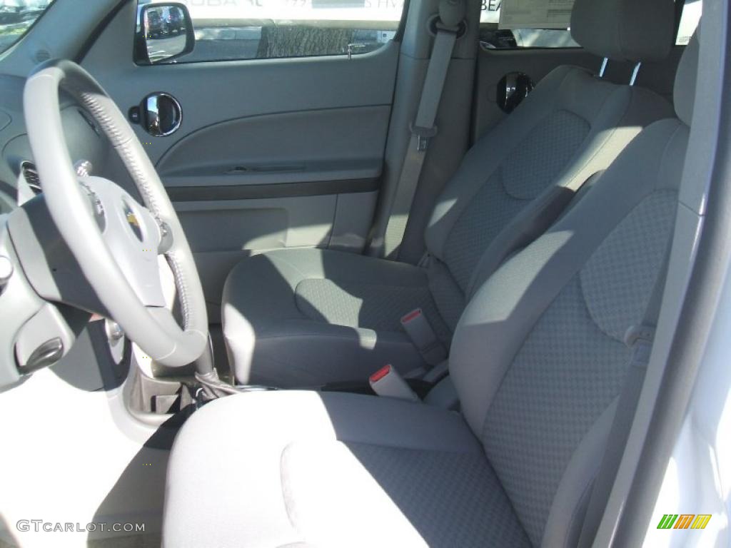 2011 HHR LT - Arctic Ice White / Gray photo #11