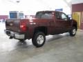 2008 Deep Ruby Metallic Chevrolet Silverado 2500HD LTZ Extended Cab 4x4  photo #16