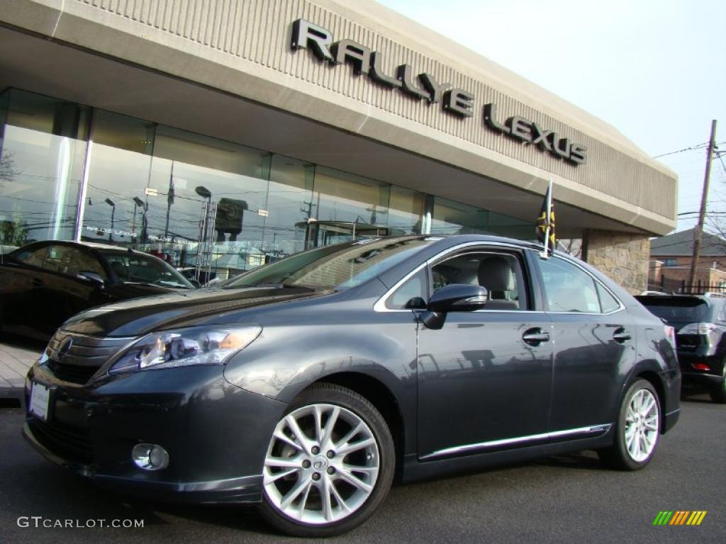 2010 HS 250h Hybrid Premium - Smoky Granite Mica / Gray photo #1