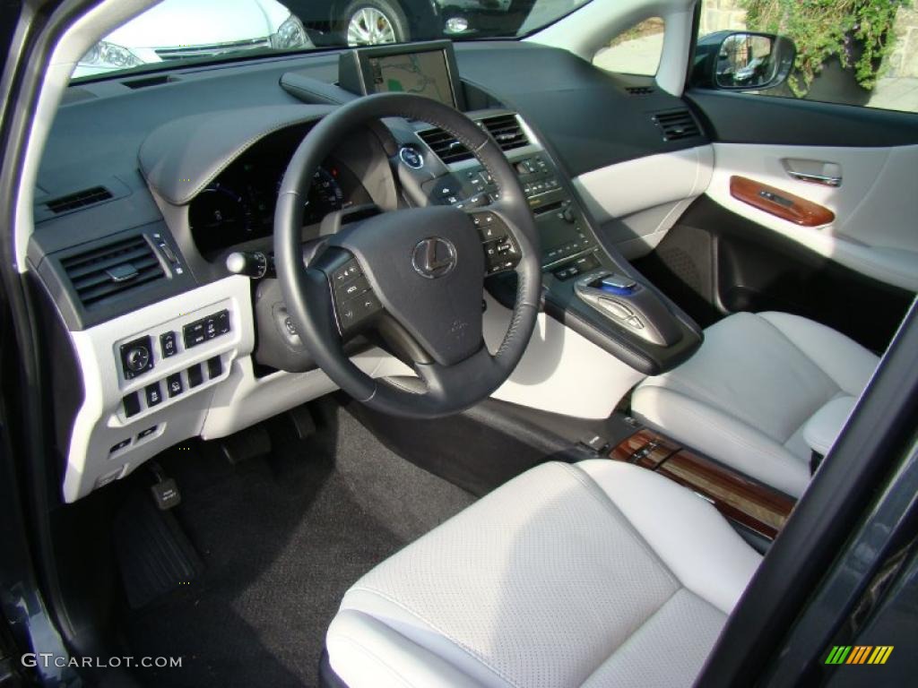 Gray Interior 2010 Lexus HS 250h Hybrid Premium Photo #41019227