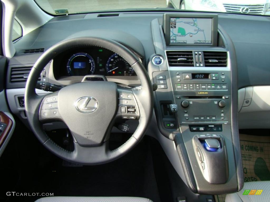 2010 Lexus HS 250h Hybrid Premium Gray Dashboard Photo #41019271